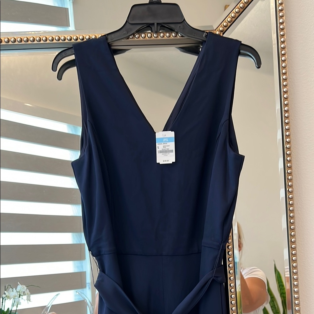 J. McLaughlin Blue Pants with Modern Sophistication